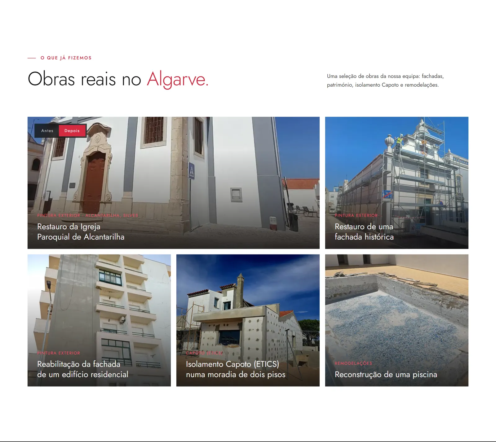 H.M. Pinturas — galeria de obras
